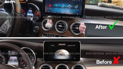 Màn hình DVD Android liền camera 360 xe Mercedes GLC 2015 - nay | Oled Pro G68s 